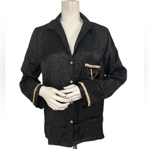 Victoria’s Secret Black PaJama Top